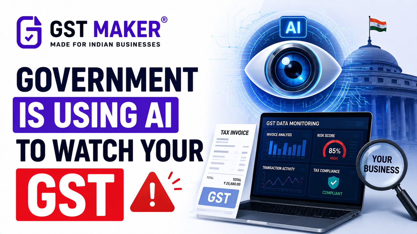 The Government Is Using AI to Watch Your GST. Here Is What That Actually Means for Your Business.