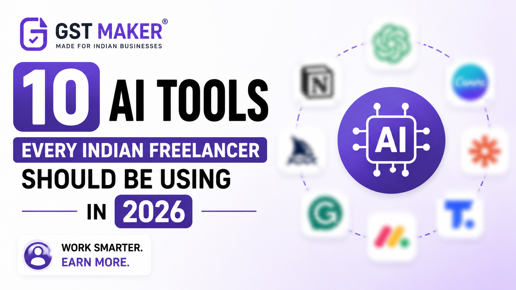 10 AI Tools Every Indian Freelancer Should Be Using in 2026
